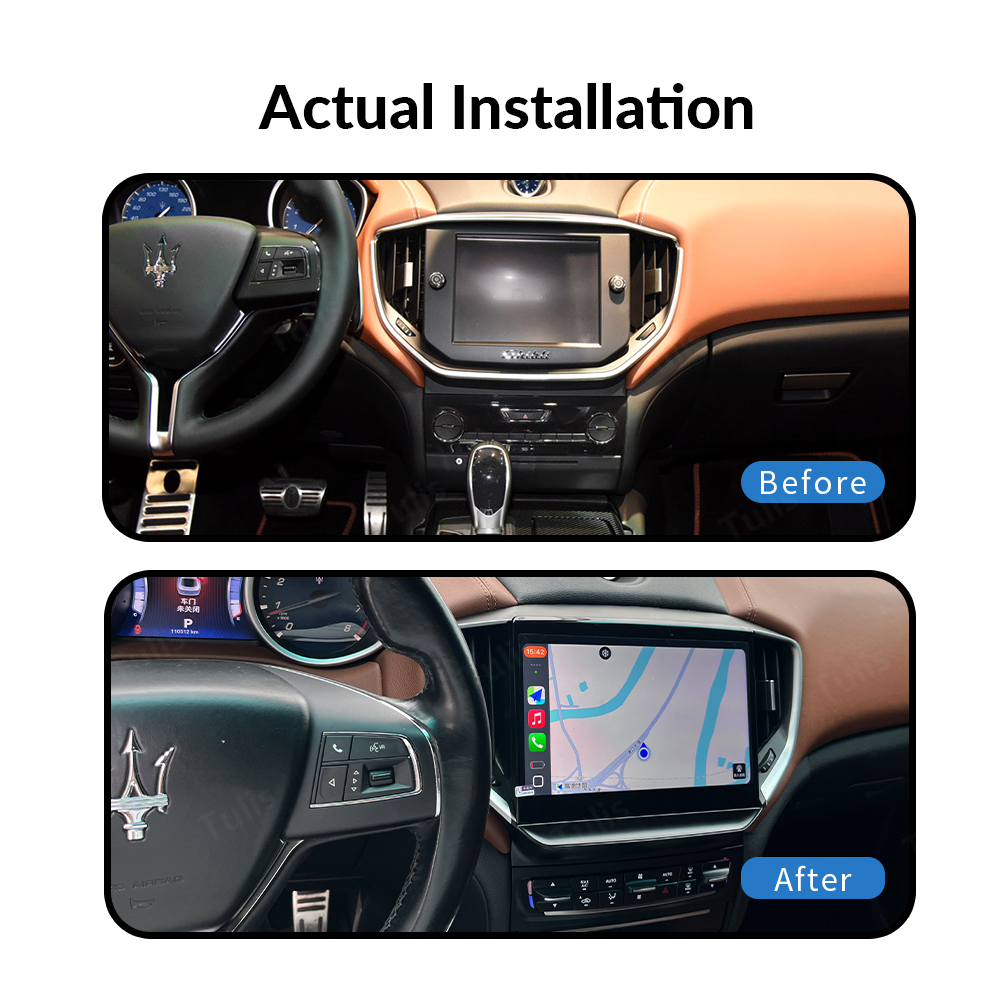 10.1'' Maserati Ghibli 2014-2017 Android Screen Navigation Car Radio With Carplay Android Auto