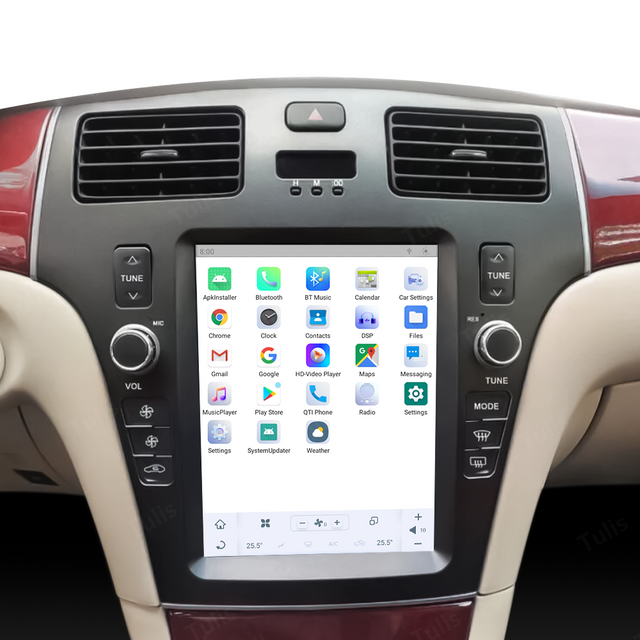 10.4'‘ Tesla Style Lexus ES 2005 Android Screen Navigation Car Radio With Carplay Android Auto