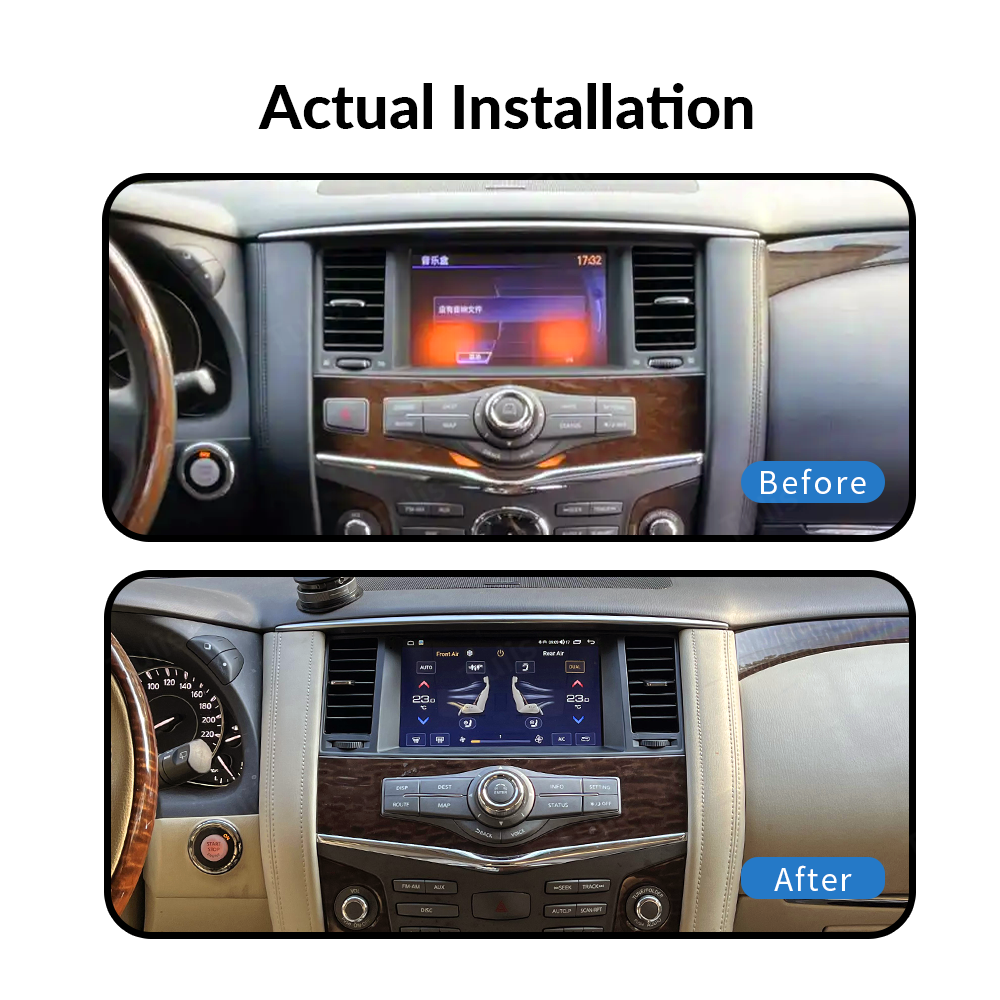9" Nissan Patrol 2010-2020 Android Screen Navigation Car Radio With Carplay Android Auto