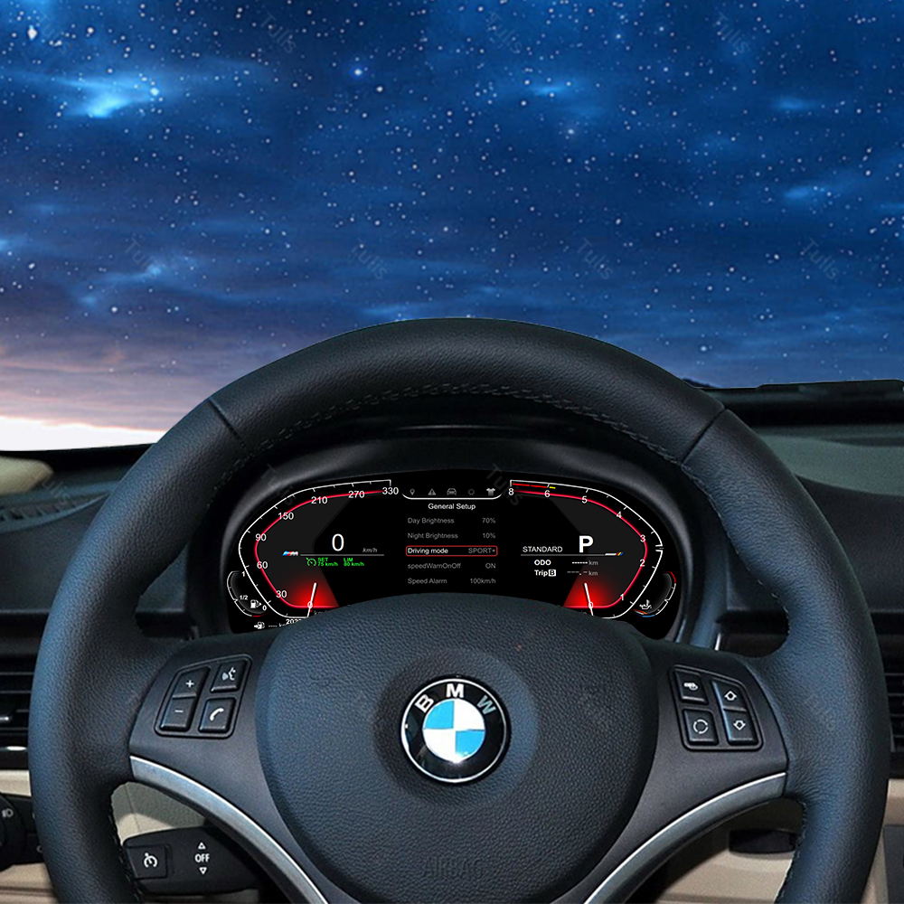 Tulis BMW E91 E92 E93 2005-2012 Digital Dashboard Panel Virtual Instrument Cluster Cockpit Lcd Speedometer Digital Cluster 