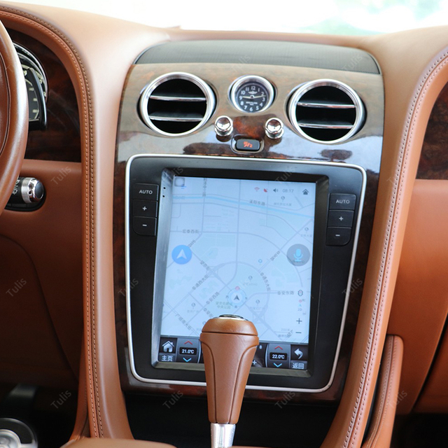 Tulis Android 13 Car DVD Player Touch Screen for Bentley Flying Spur Continental 2012 -2019 Carplay Multimedia Player WIFI GPS Navigation
