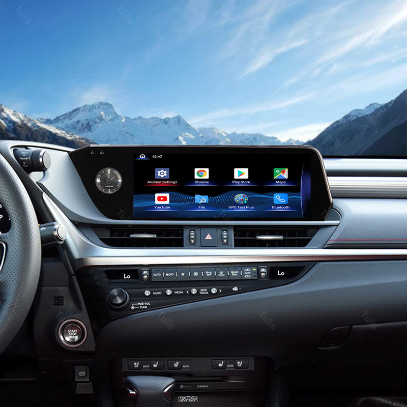 Tulis Touch Screen Android Car Radio GPS Navigation DVD Player Stereo Multimedia Audio System for Lexus ES 2018-2021
