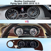 Tulis Digital Dashboard Panel Virtual Instrument Cluster Cockpit Lcd Speedometer Digital Cluster For Bentley Flying Spur Continental 05-19