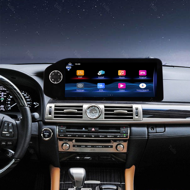 Tulis Touch Screen Android Car Radio GPS Navigation DVD Player Stereo Multimedia Audio System for Lexus LS 2013-2016