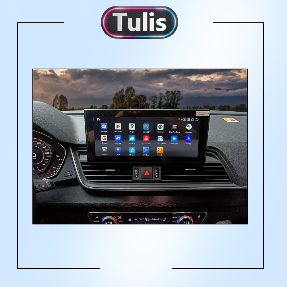 Tulis Audi Q5L 2018-2020 Touch Screen Android Car Radio GPS Navigation DVD Player Stereo Multimedia Audio System 