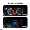 BMW X6 E71 2007-2013 Car Digital Cluster Instrument Virtual Cockpit Speedometer Dashboard Ghost Screen