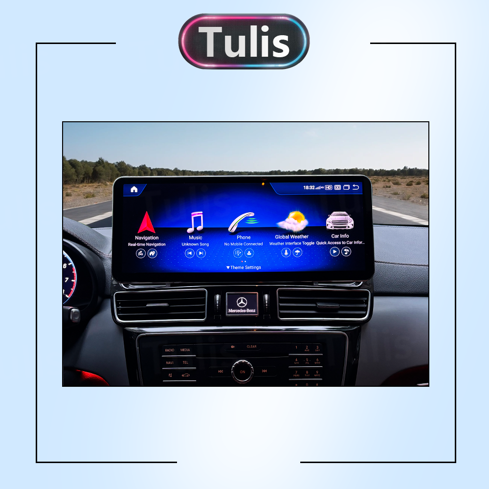 14.6“ Mercedes Benz GLE 2015-2018 Android Screen Navigation Car Radio With Carplay Android Auto