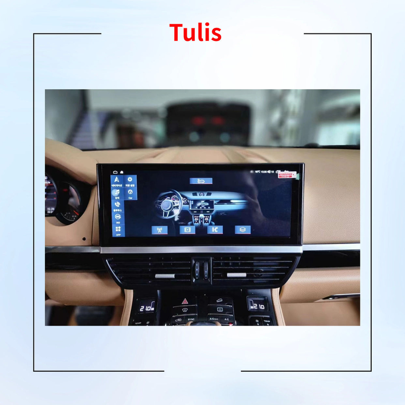 Tulis 12.3 Inch Android Screen Multimedia for Porsche Cayenne 2010- 2016 Auto Stereo Video GPS Navigation Carplay DVD Player