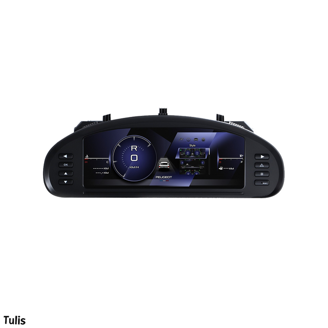  Peugeot 407 2004-2010 Car Digital Cluster Instrument Virtual Cockpit Speedometer Dashboard Ghost Screen