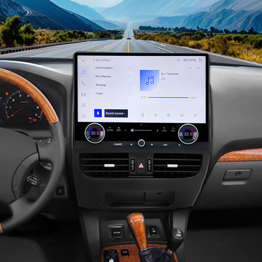 16.8” Lexus GX470 2004-2009 Android Screen Navigation Car Radio With Carplay Android Auto