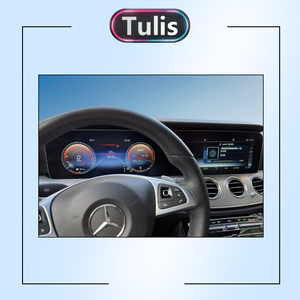  Mercedes Benz W213 E Class 2017-2019 Dual 12.3 Inch Android Screen Navigation Car Stereo With Carplay Android Auto