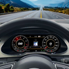 Audi A4 S4 RS4 2008-2012 2013-2015 Car Digital Cluster Instrument Virtual Cockpit Speedometer Dashboard Ghost Screen