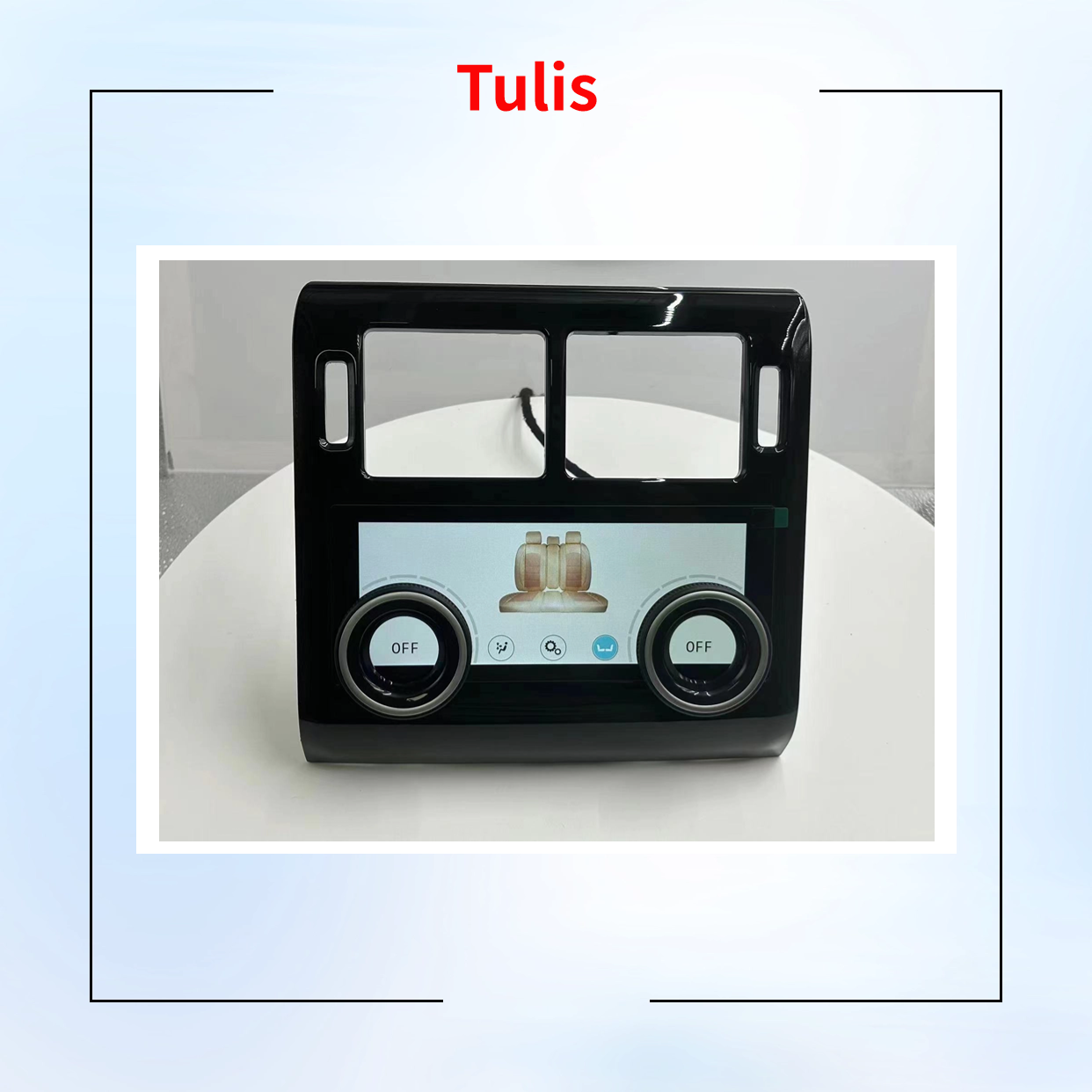 Tulis Android LCD Climate Air Conditioner Control Panel for Land Rover Range Rover AC Touch Screen Digital Cluster