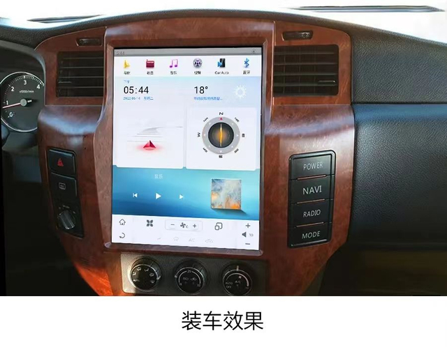 Tulis 12.1 Inch IPS Screen With Voice Control Carplay Android Auto For Nissan Patrol Y61 Car Monitor