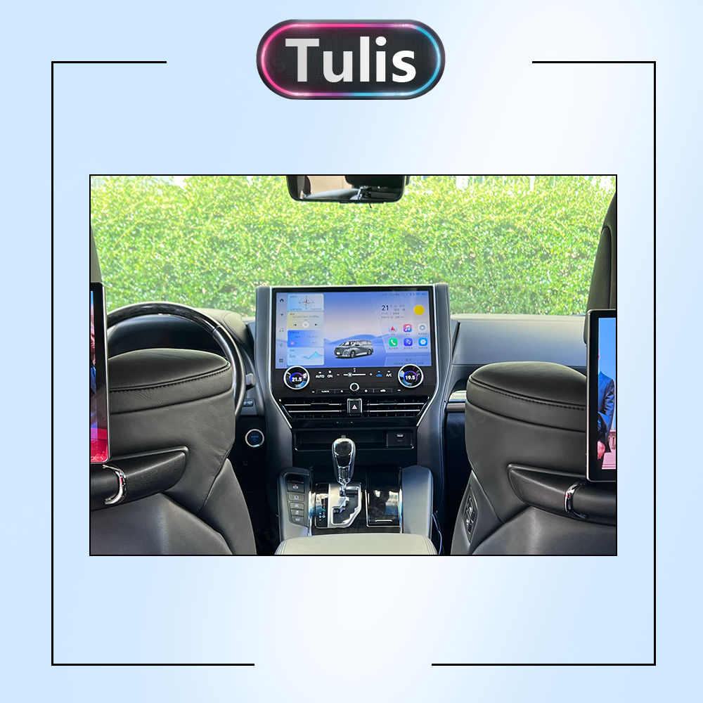 16.8“ Toyota Alphard Vellfire 2015-2020 Android Screen Navigation Car Radio With Carplay Android Auto