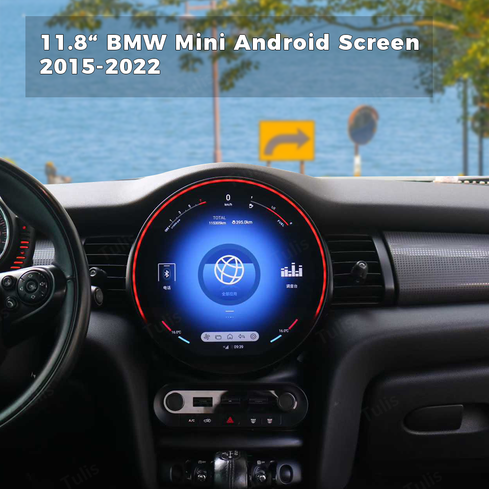 11.8“ BMW Mini 2015-2022 Android Screen Navigation Car Radio With Carplay Android Auto