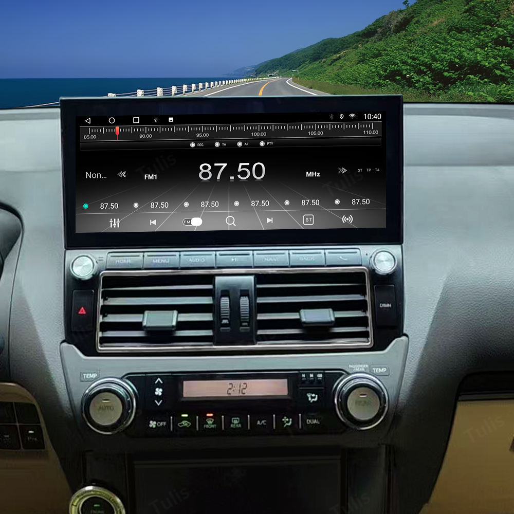 12.3“ Toyota Prado 2014-2017 Android Screen Navigation Car Radio With Carplay Android Auto