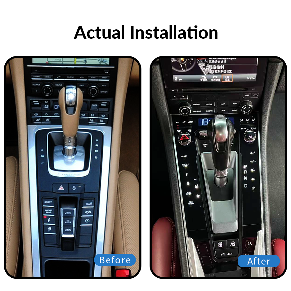 Porsche 911 2012-2018 Car Central Control Panel Saddle Touch Control Panel