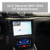 10.4“ Maserati 2007-2014 GT Android Screen Navigation Car Radio With Carplay Android Auto