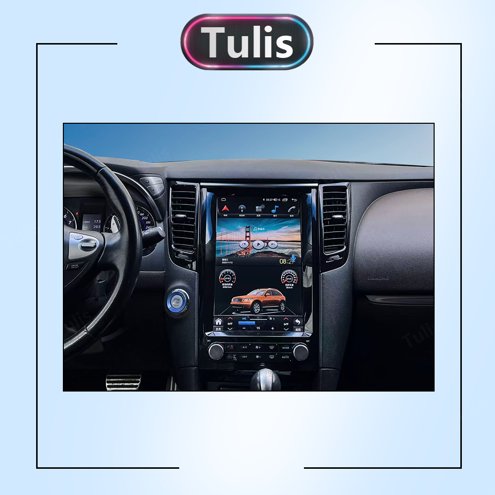 12.1'' Tesla Style Infinite FX35 FX50 QX70 2009-2019 Android Screen Navigation Car Radio With Carplay Android Auto