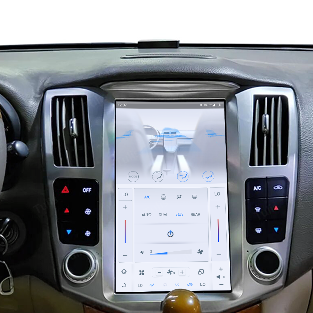 11.8" Tesla Stlye Lexus RX300 330 400H 2004-2008 Android Screen Navigation Car Radio With Carplay Android Auto