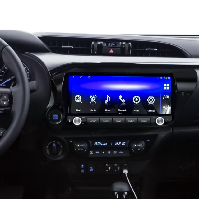 Toyota Hilux 2016-2024 Digital Cluster & Android Screen Navigation Car Radio With Carplay Android Auto