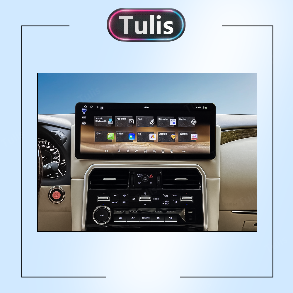 17" Nissan Patrol Infiniti QX80 2010-2022 Android Screen Navigation Car Radio With Carplay Android Auto