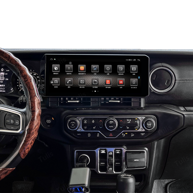 12.3" Jeep Wrangler 2018-2022 Android Screen Navigation Car Radio With Carplay Android Auto