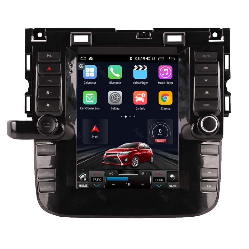Tulis Tesla Touch Screen Android Car Radio GPS Navigation DVD Player Stereo Multimedia Audio System for Jaguar XF 2016-2019