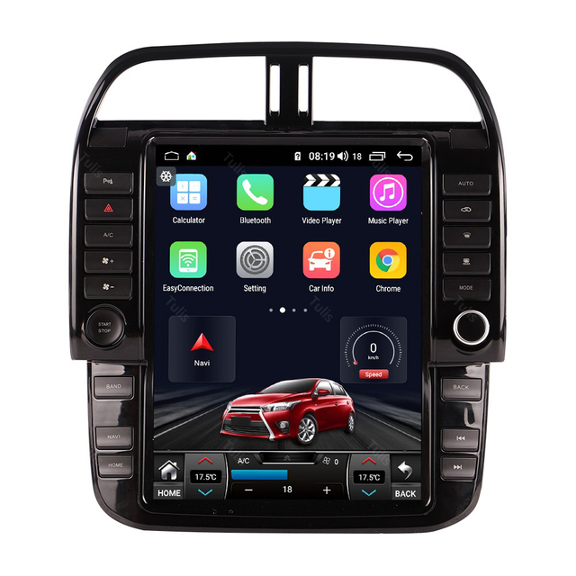 Tulis Tesla Touch Screen Android Car Radio GPS Navigation DVD Player Stereo Multimedia Audio System for Jaguar F-PACE 2016-2019