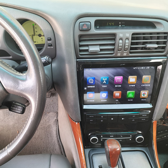 Tulis Touch Screen Android Car Radio GPS Navigation DVD Player Stereo Multimedia Audio System for Lexus GS300 2004