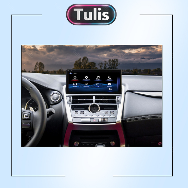 Tulis Touch Screen Android Car Radio GPS Navigation DVD Player Stereo Multimedia Audio System for Lexus NX 2018-2019