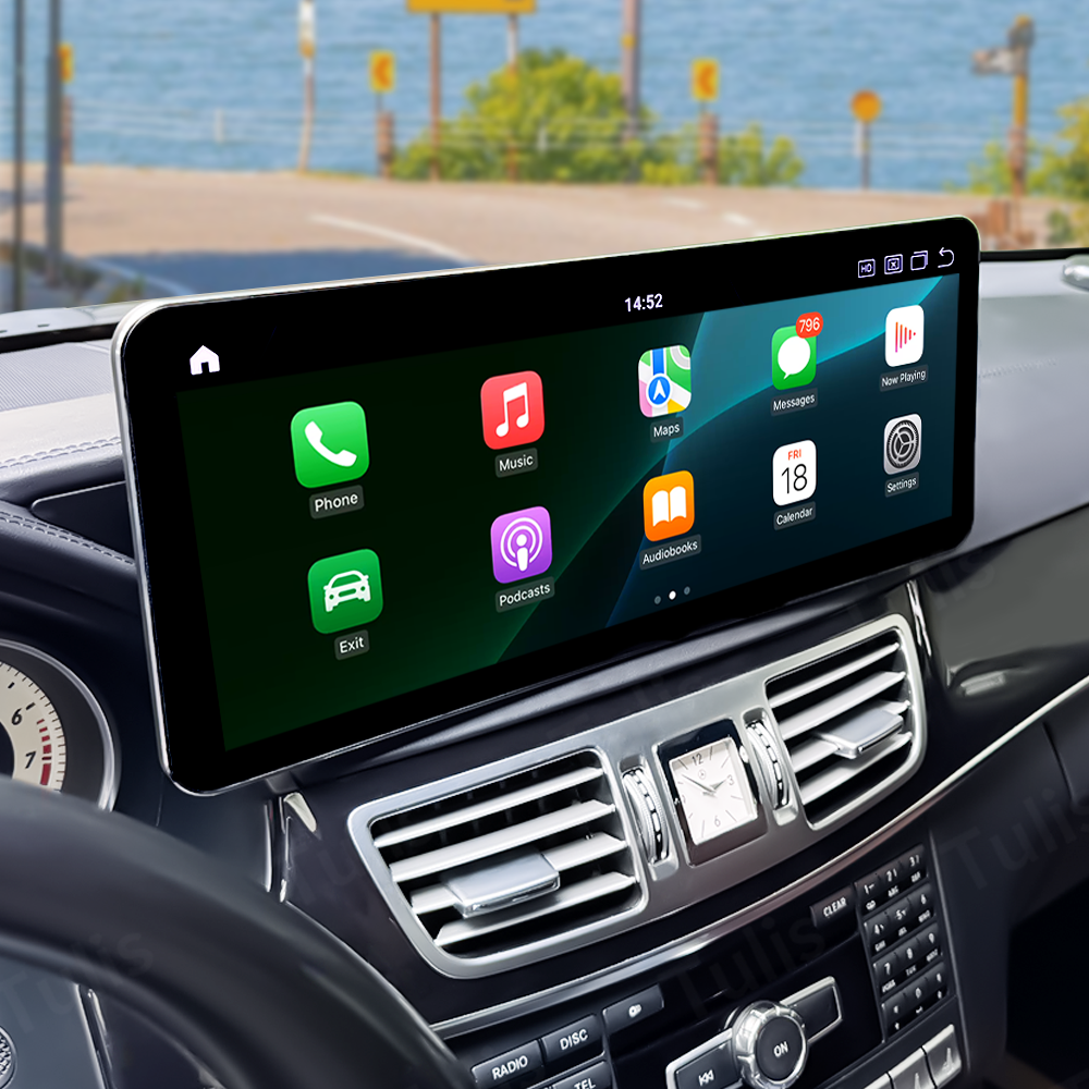 14.6“ Mercedes Benz E 2010-2016 Android Screen Navigation Car Radio With Carplay Android Auto