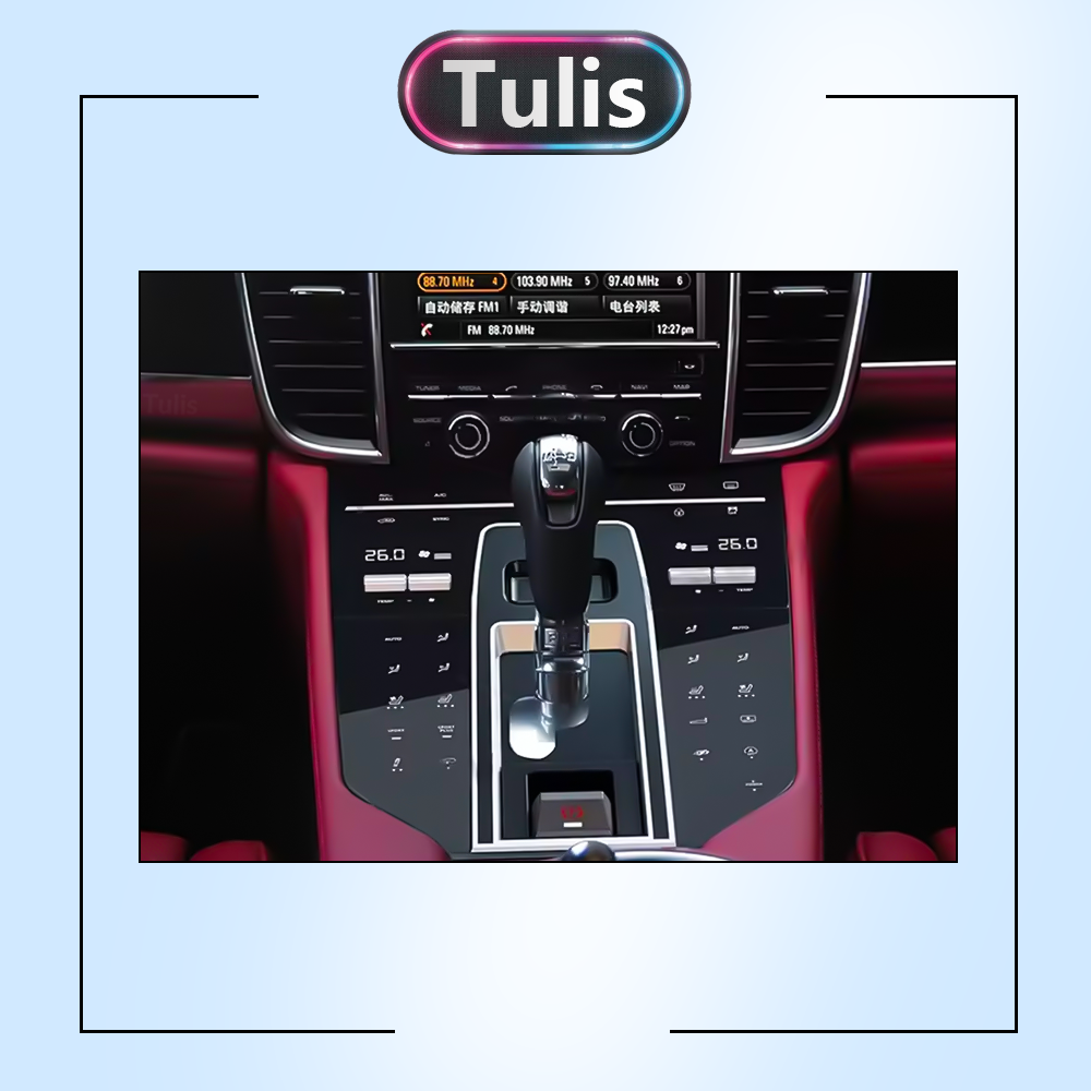 Porsche Panamera 2010-2016 Car Central Control Panel Saddle Touch Control Panel