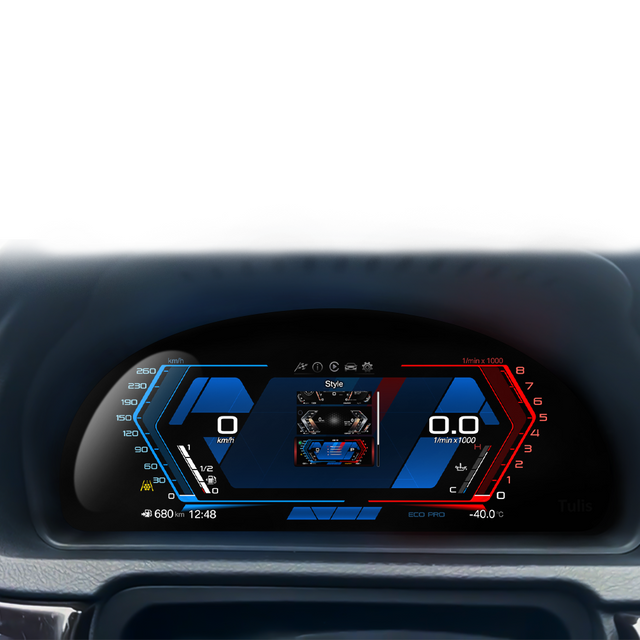 BMW 5 Series GT F07 2009-2017 Car Digital Cluster Instrument Virtual Cockpit Speedometer Dashboard Ghost Screen