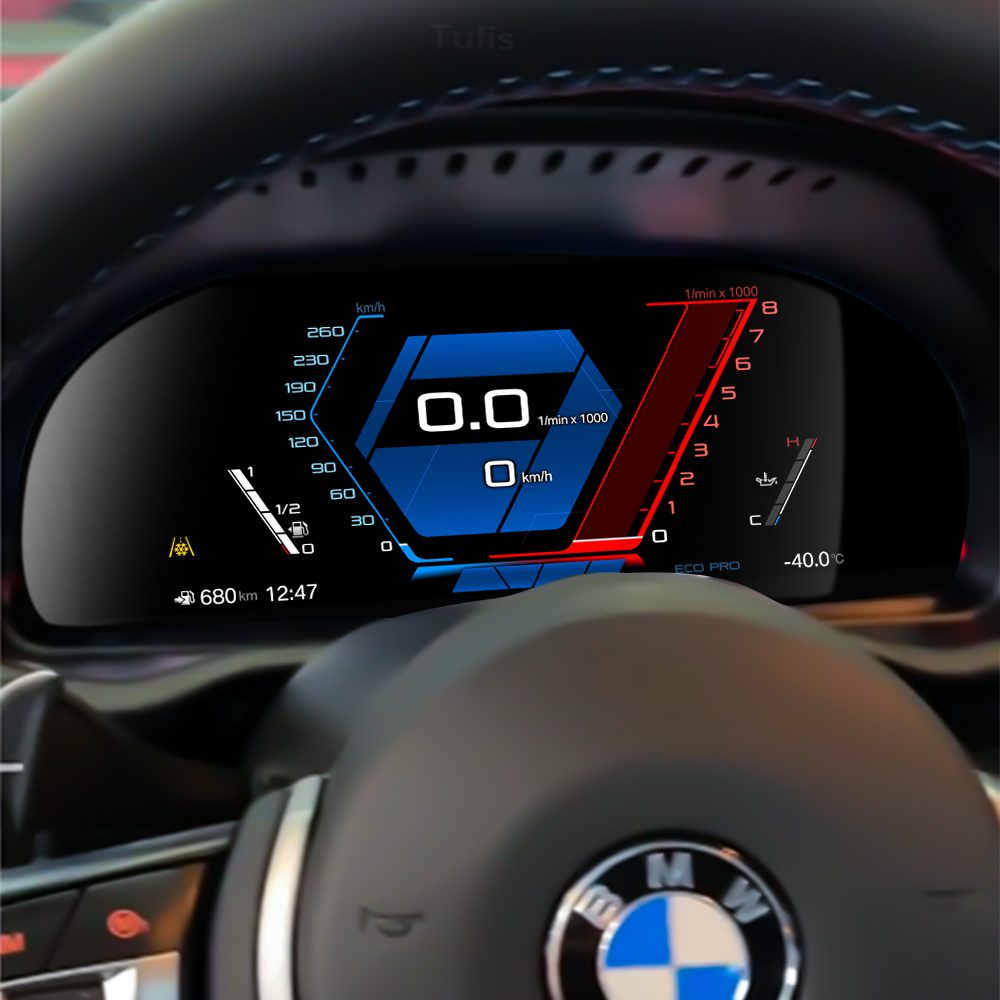 BMW X3 F25 X4 F26 2013-2017 Car Digital Cluster Instrument Virtual Cockpit Speedometer Dashboard Ghost Screen