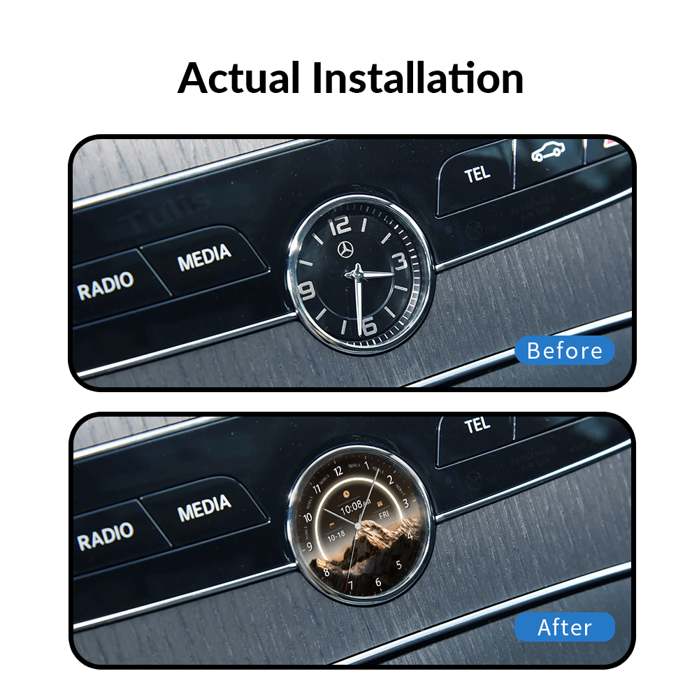 Mercedes Benz C Class 2015-2021 Dashboard Digital Speedometer Clock Stopwatch Console