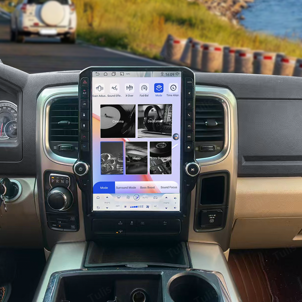 14.5“ Dodge RAM 2013-2018 Android Screen Navigation Car Radio With Carplay Android Auto