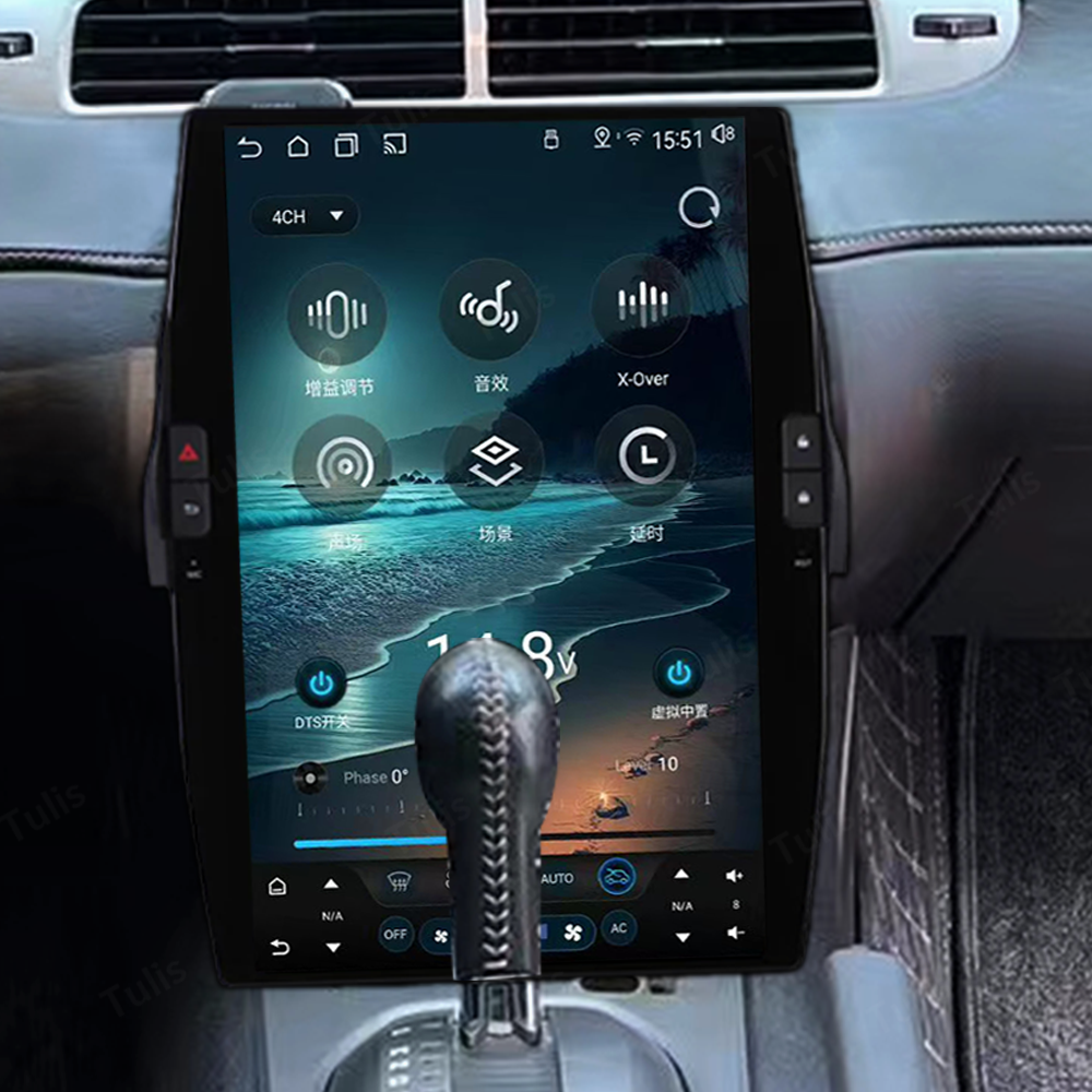 Tesla Style Android Screen for Chevrolet Camaro 2010-2015 Navigation Car Radio With Carplay Android Auto