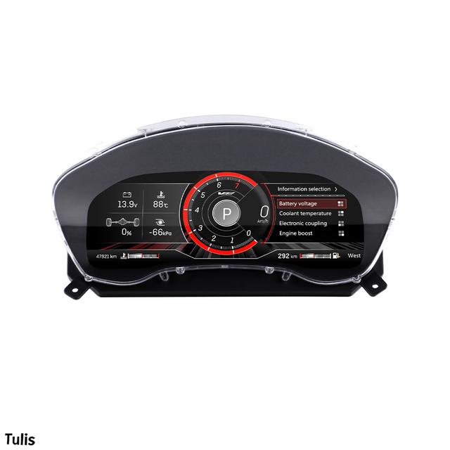 Cadillac SRX 2013-2015 Car Digital Cluster Instrument Virtual Cockpit Speedometer Dashboard Ghost Screen