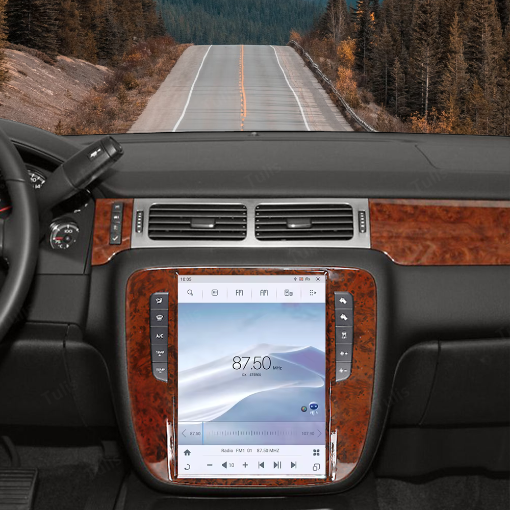 GMC YUKON Chevrolet Suburban Tahoe 2007-2013 Android Screen Navigation Car Radio With Carplay Android Auto