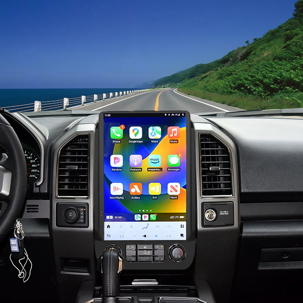 Ford F150 2015-2021 Android Screen Navigation Car Radio With Carplay Android Auto