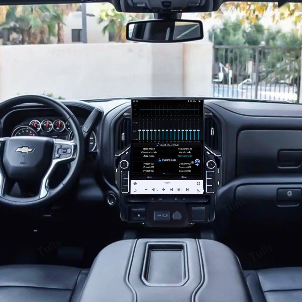 Chevrolet GMC Sierra Chevy Silverado 2019-2023 Android Screen Navigation Car Radio With Carplay Android Auto