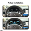 Mercedes Benz GLE 2012-2015 Car Digital Cluster Instrument Virtual Cockpit Speedometer Dashboard Ghost Screen
