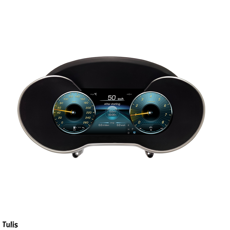 Mercedes Benz C Class GLC 2015-2022 Car Digital Cluster Instrument Virtual Cockpit Speedometer Dashboard Ghost Screen