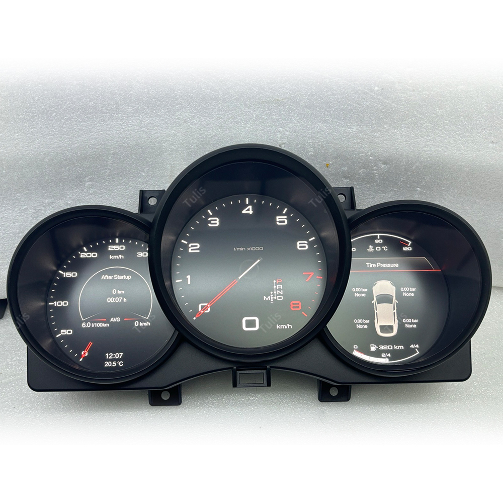 Tulis Speedometer Digital Instrument Cluster Virtual Cockpit Panel For Porsche Macan 2010 To 2016