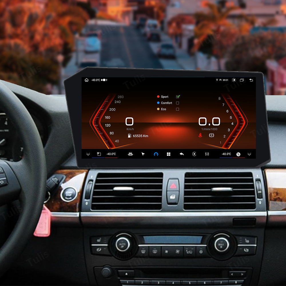 BMW X5 X6 2007-2013 12.9“ X Style Android Screen Navigation Car Radio With Carplay Android Auto