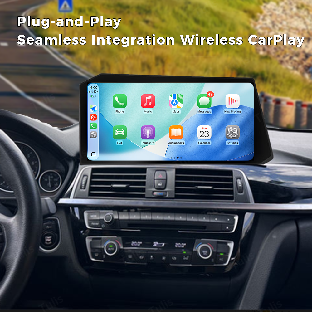 BMW 3 Series GT 4 Series F31 F32 F33 F34 F35 F36 2013-2019 12.9" X Style Android Screen Navigation Car Radio With Carplay Android Auto