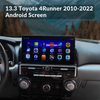 13.3 Toyota 4Runner 2010-2022 Android Screen Navigation Car Radio With Carplay Android Auto