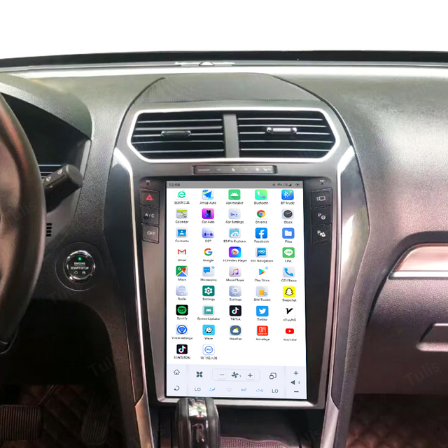 13.6“ Tesla Stlye Ford Explorer 2011-2019 Android Screen Navigation Car Radio With Carplay Android Auto